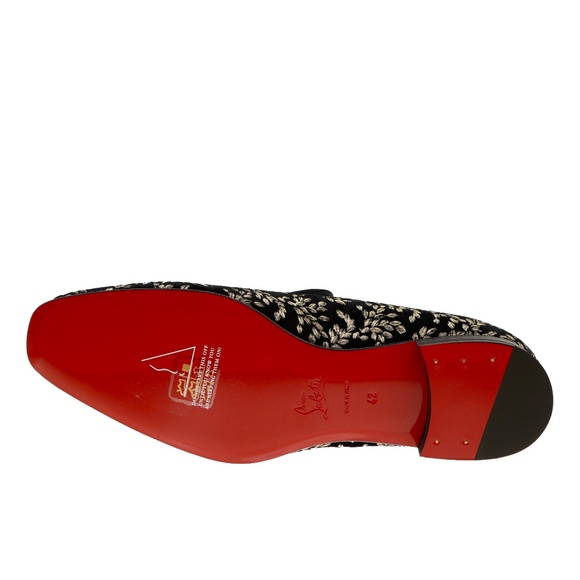 Christian Louboutin Dandy Chick Black Velour Size 10 US New - Picture 7 of 7